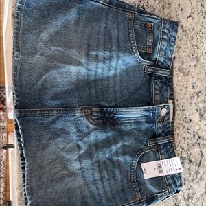 PacSun Blue Denim Mini Skirt